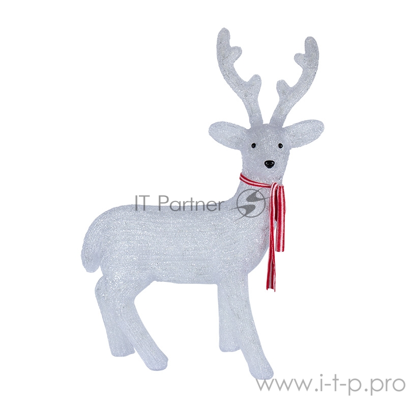 Акриловая светодиодная фигура Северный олень 95х69х30 см, 420 светодиодов, IP65 понижающий трансформатор в комплекте, NEON-NIGHT