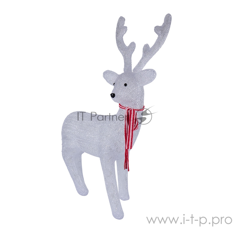 Акриловая светодиодная фигура Северный олень 95х69х30 см, 420 светодиодов, IP65 понижающий трансформатор в комплекте, NEON-NIGHT