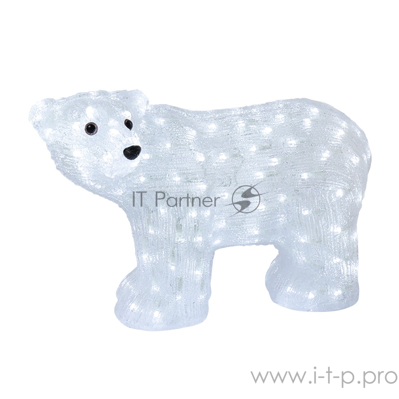 Акриловая светодиодная фигура Мишка 60 см, 200 светодиодов, IP65, понижающий трансформатор в комплекте, NEON-NIGHT