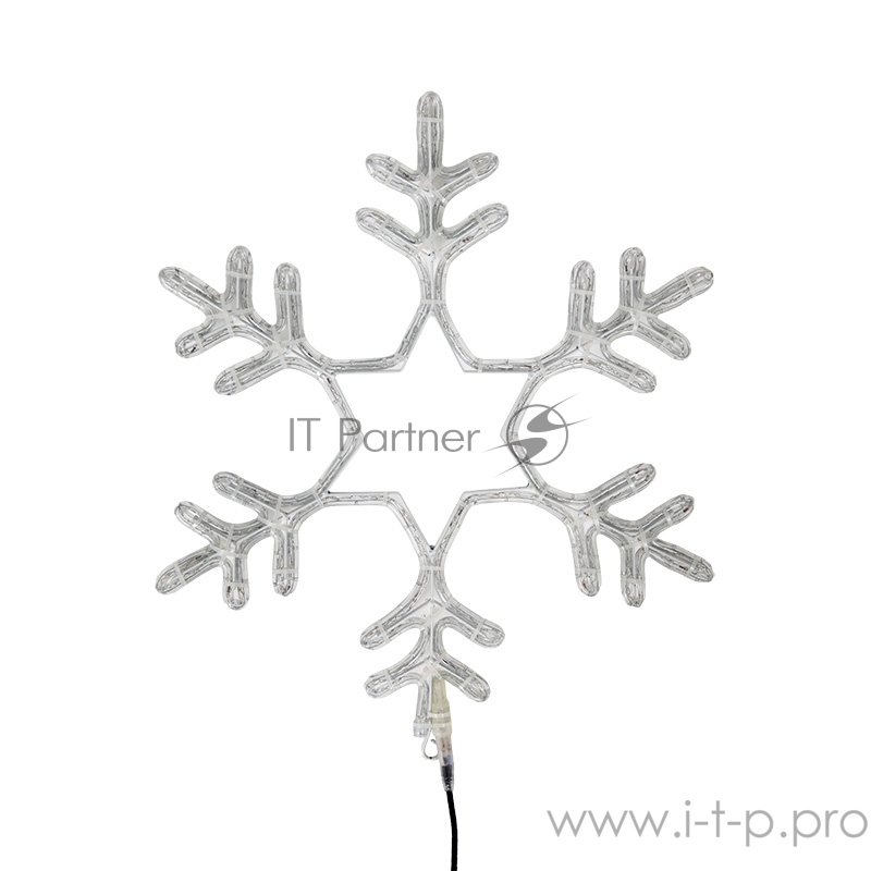 Фигура Снежинка цвет белый, размер 45*38 см NEON-NIGHT