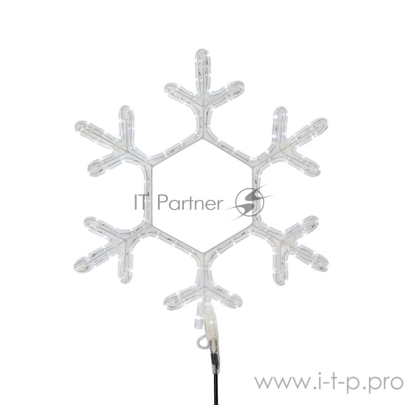 Фигура световая Снежинка цвет белый, размер 55*55 см, мерцающая NEON-NIGHT