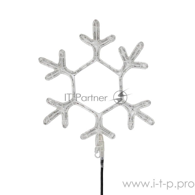 Фигура световая Снежинка цвет белый, размер 55*55 см, мерцающая NEON-NIGHT