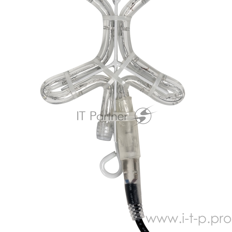 Фигура световая Снежинка цвет белый, размер 55*55 см, мерцающая NEON-NIGHT