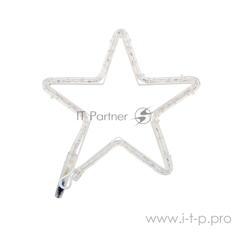 Фигура Звездочка цвет ТЕПЛЫЙ БЕЛЫЙ, размер 30*28 см NEON-NIGHT