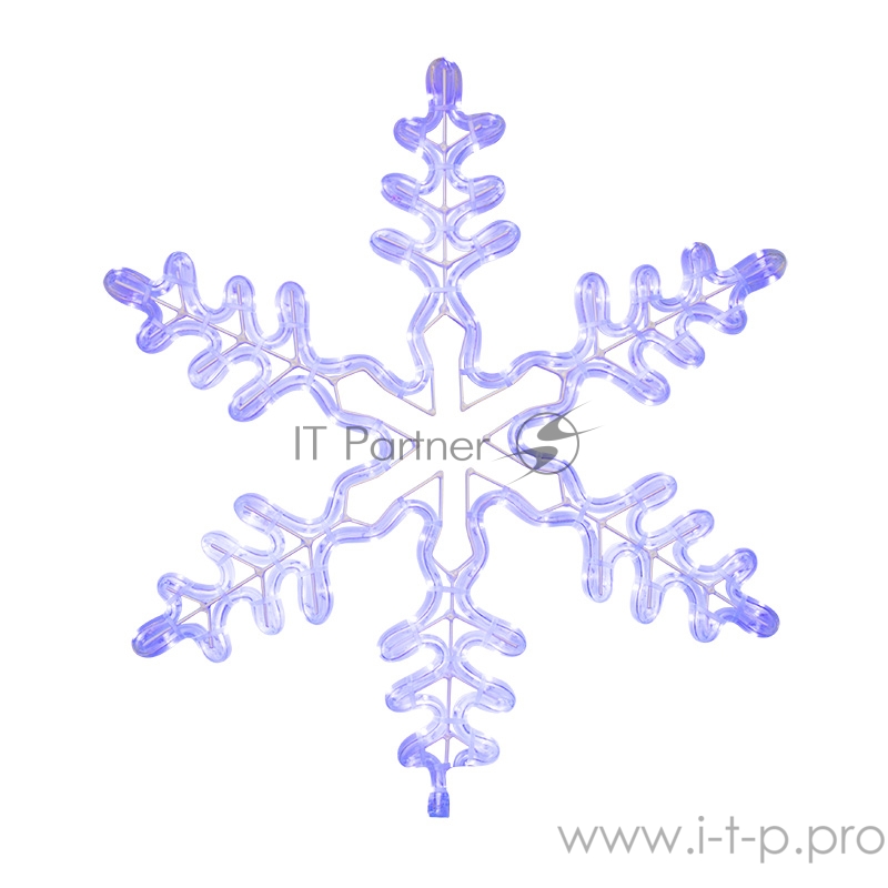 Фигура световая Снежинка резная цвет белый, размер 45*38 см NEON-NIGHT
