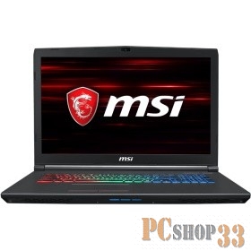 Ноутбук MSI GF72 8RE-045XRU (Core i5 8300H-2.30ГГц, 8ГБ, 128ГБ+1ТБ, GFGTX1060, LAN, WiFi, BT, WebCam, 17.3 1920x1080, FreeDOS), черно-серый