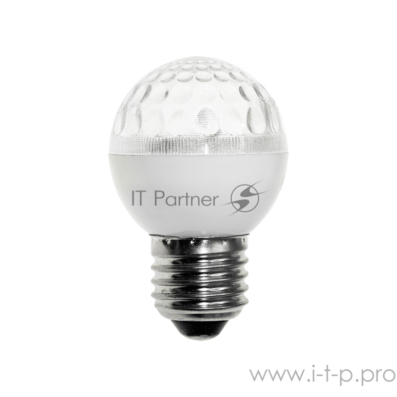 Лампа строб e27 Ø50мм Белая