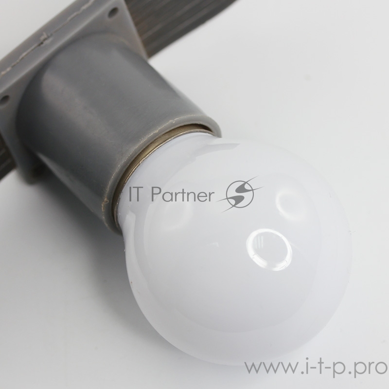 Лампа шар e27 5 LED Ø45мм - белая