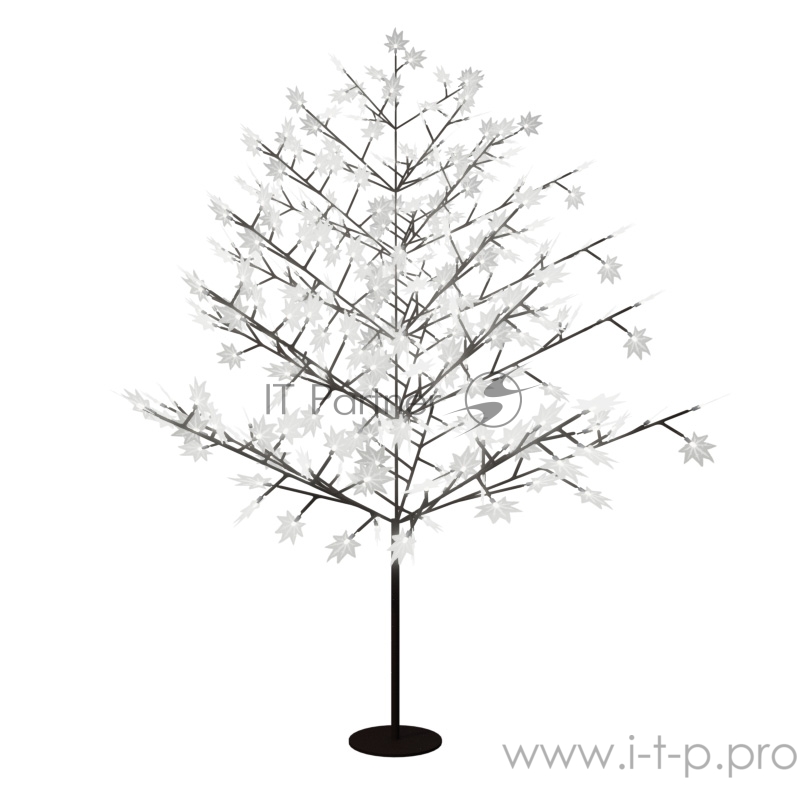 Светодиодное дерево Клён, высота 2,1м, диаметр кроны 1,8м, белые светодиоды, IP 65, понижающий трансформатор в комплекте, NEON-NIGHT