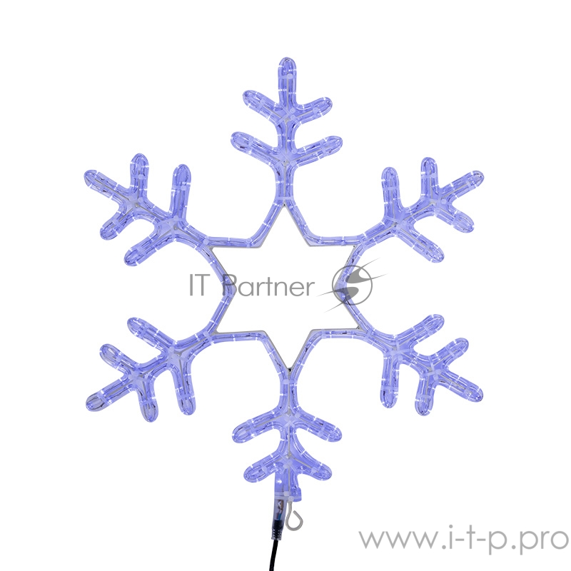 Фигура Снежинка LED Светодиодная, без контр. размер 55*55см, СИНЯЯ NEON-NIGHT