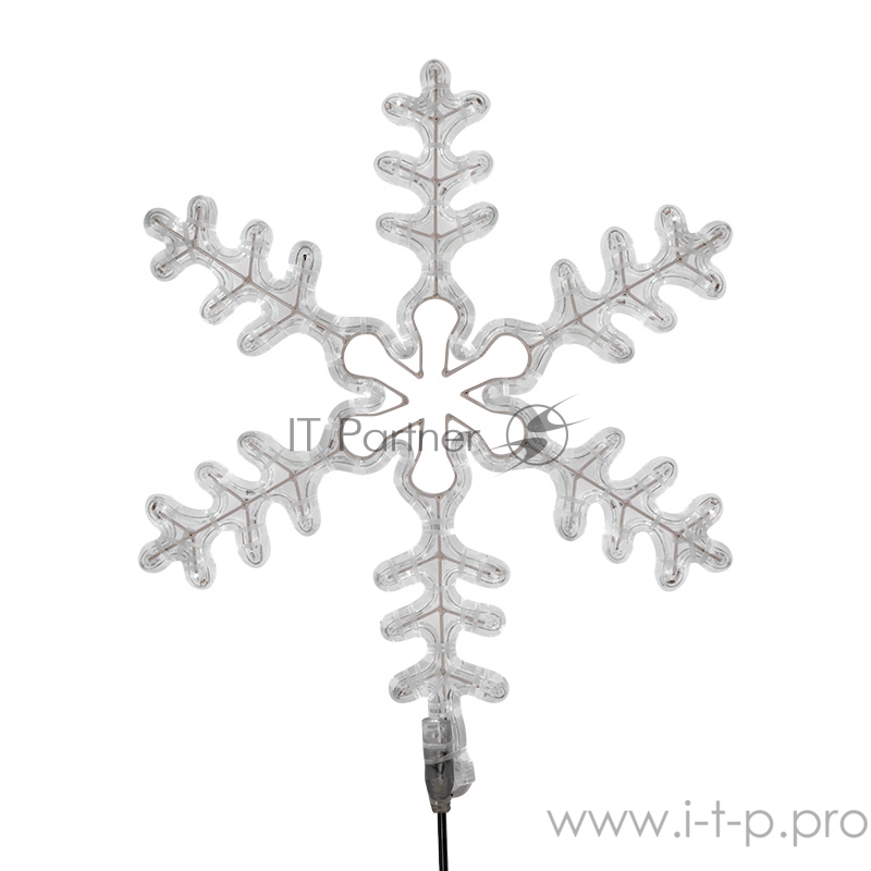 Фигура Большая Снежинка цвет ТЕПЛЫЙ БЕЛЫЙ, размер 95*95 см NEON-NIGHT