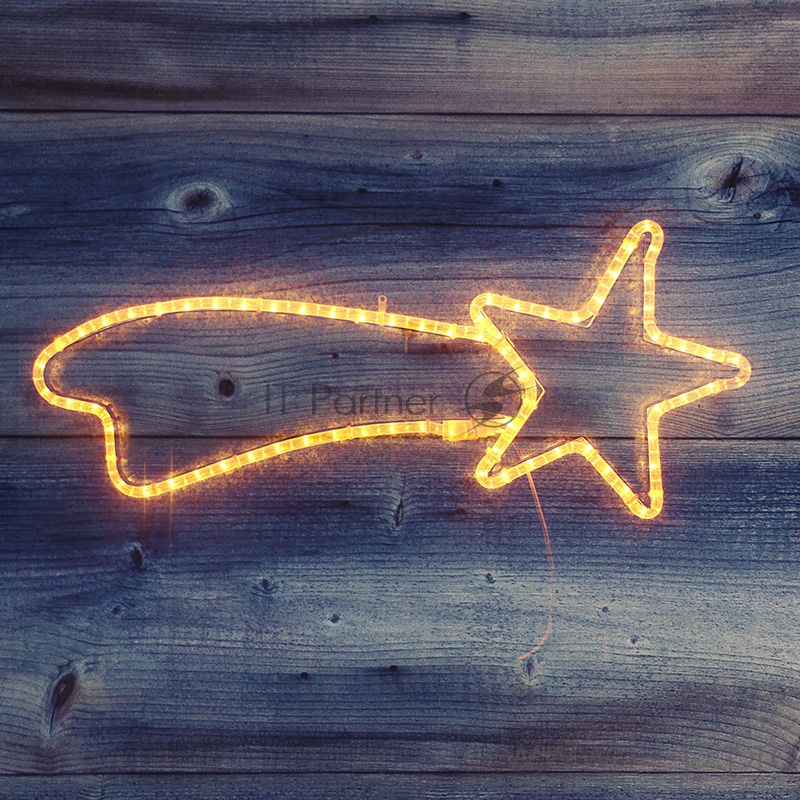 Фигура Комета цвет желтый, размер 29*66 см NEON-NIGHT