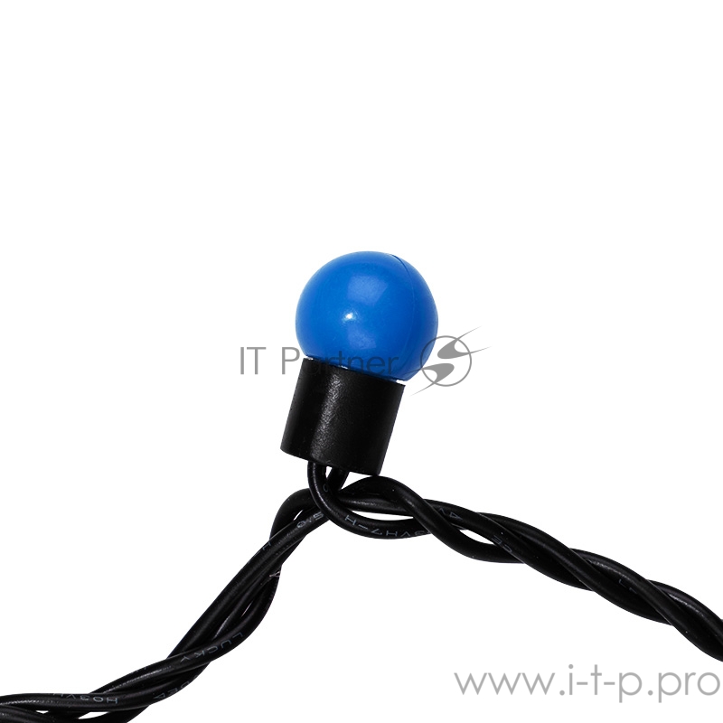 Гирлянда LED ClipLight - ШАРИКИ 24V, 3 нити по 20 м, цвет диодов Синий