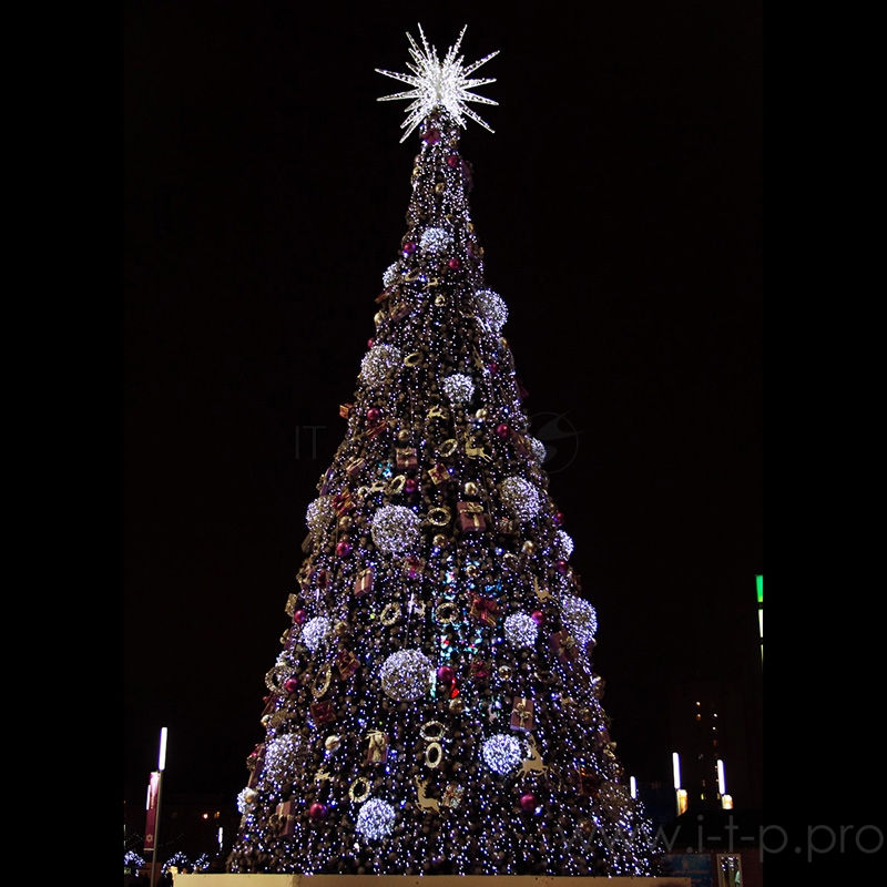 Гирлянда модульная Дюраплей LED 20м 200 LED черный каучук Белая