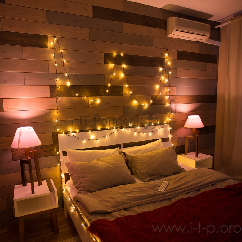 Гирлянда «Твинкл-Лайт» 20 м, темно-зеленый ПВХ, 160 LED, цвет теплый белый