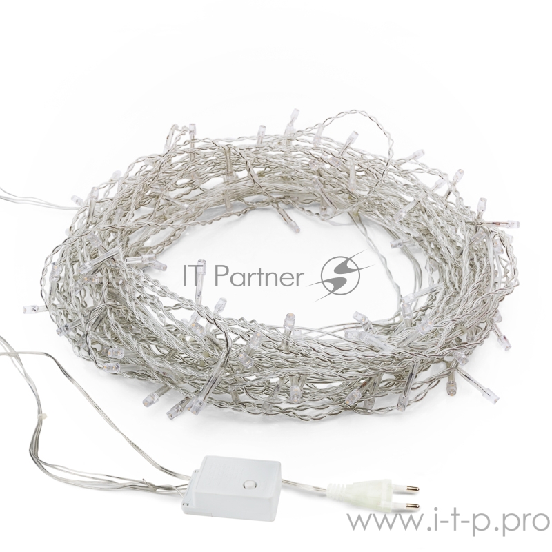 Гирлянда Твинкл Лайт 15 м, темно-зеленый ПВХ, 120 LED, цвет синий