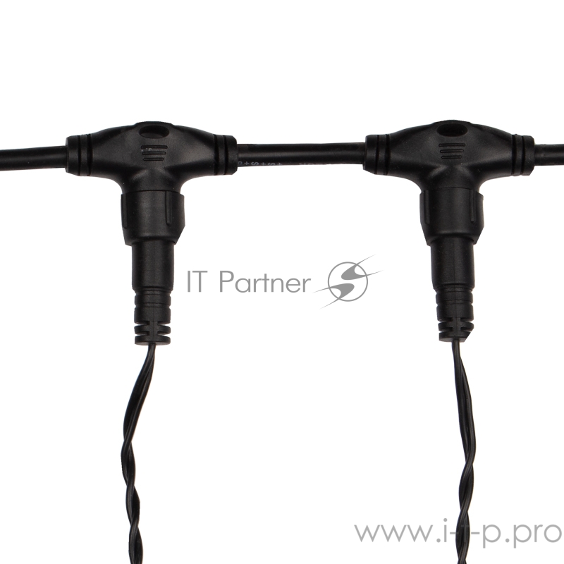 Гирлянда Светодиодный Дождь 2х3м, постоянное свечение, черный провод, 230 В, диоды ЖЁЛТЫЕ, 760 LED