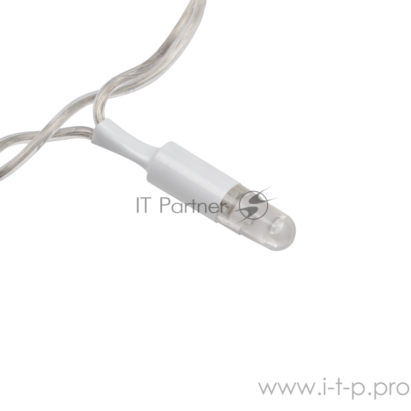 Гирлянда Светодиодный Дождь 2х1,5м, прозрачный провод, 230 В, диоды RGB, 300 LED свечение с динамикой при приобретении контроллера 245-907