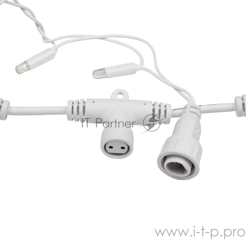 Гирлянда Светодиодный Дождь 2х3м, эффект мерцания, белый провод, 230 В, диоды ЖЁЛТЫЕ, 760 LED