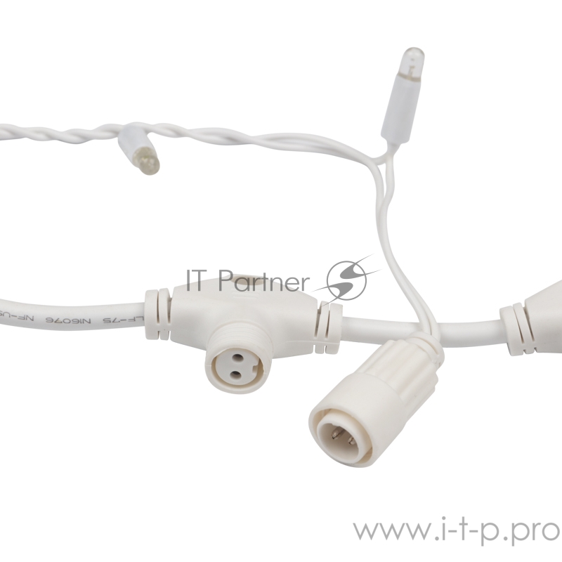 Гирлянда Светодиодный Дождь 2х1,5м, постоянное свечение, белый провод, 230 В, диоды КРАСНЫЕ, 360 LED