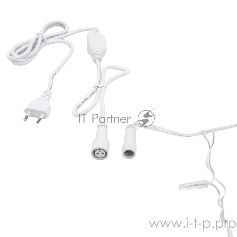 Гирлянда Светодиодный Дождь 2x0,8м, прозрачный провод, 230 В, диоды Синие, 160 LED