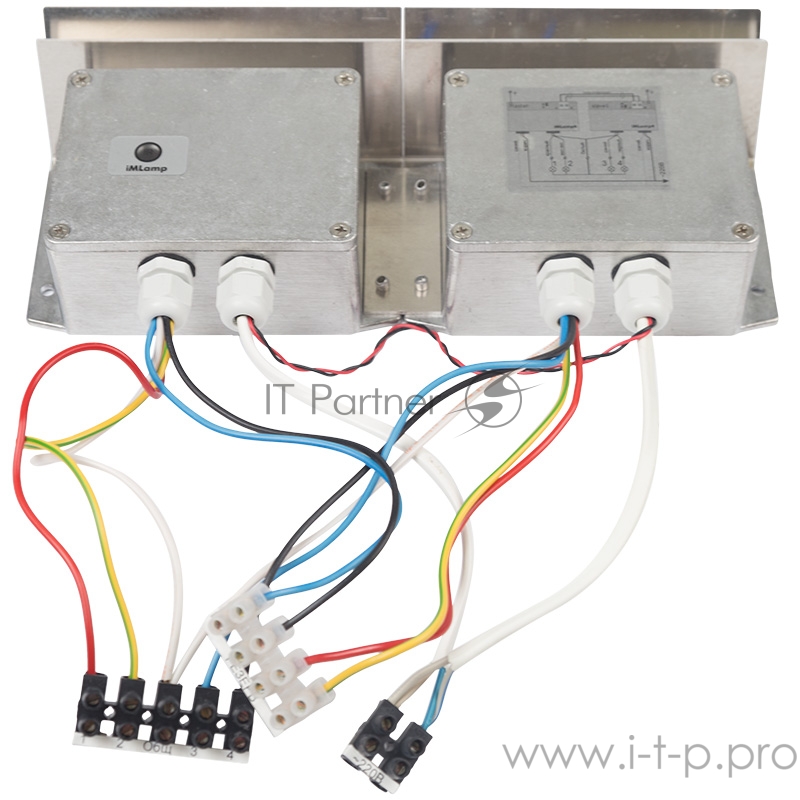Контроллер для дюралайта, лед неона, ламп накаливания 220 В, 7000Вт 4 кан. х 8,0 А, 20 прогр., ДУ, IP54