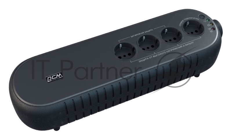 ИБП (UPS) 850ВА Powercom WOW-850U, черный (USB)