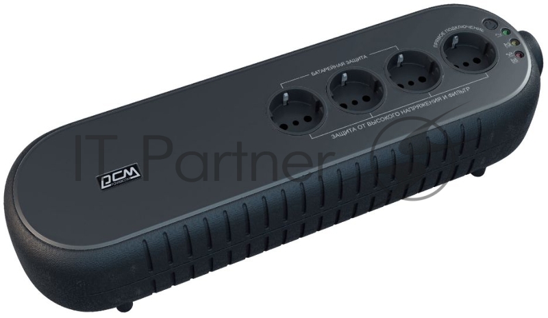 ИБП (UPS) 850ВА Powercom WOW-850U, черный (USB)