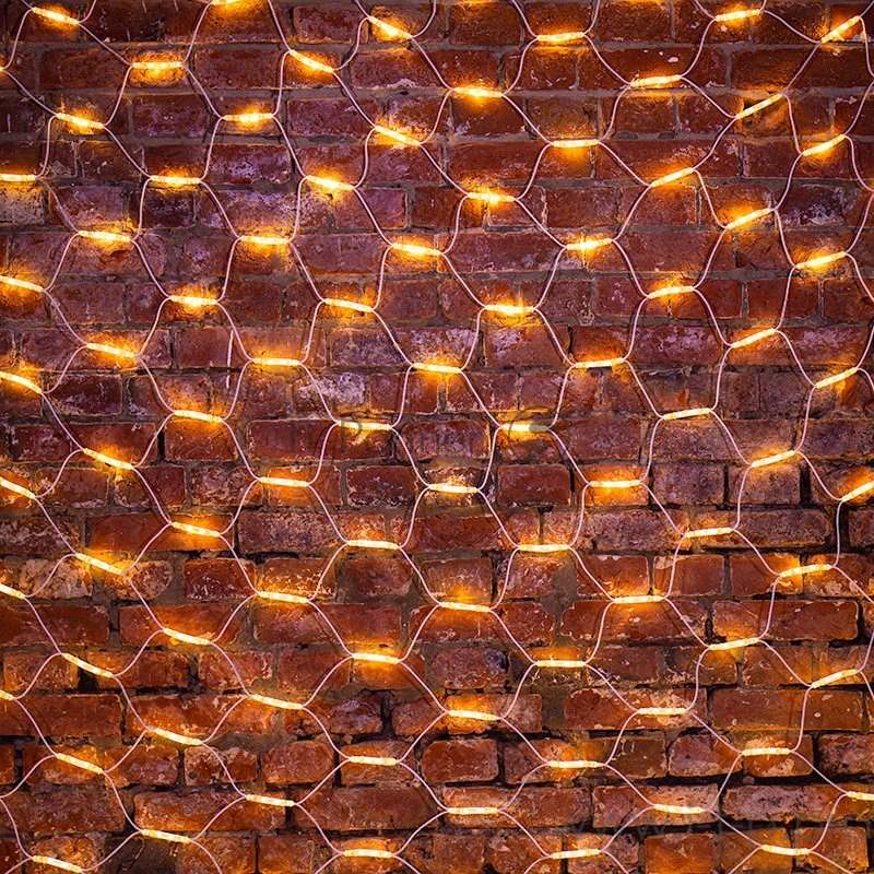 Гирлянда Сеть 2x3м, белый КАУЧУК, 432 LED ТЕПЛЫЙ БЕЛЫЙ