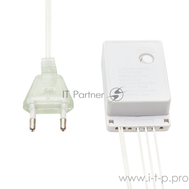 Гирлянда Сеть 1х1,5м, прозрачный ПВХ, 96 LED Мультиколор