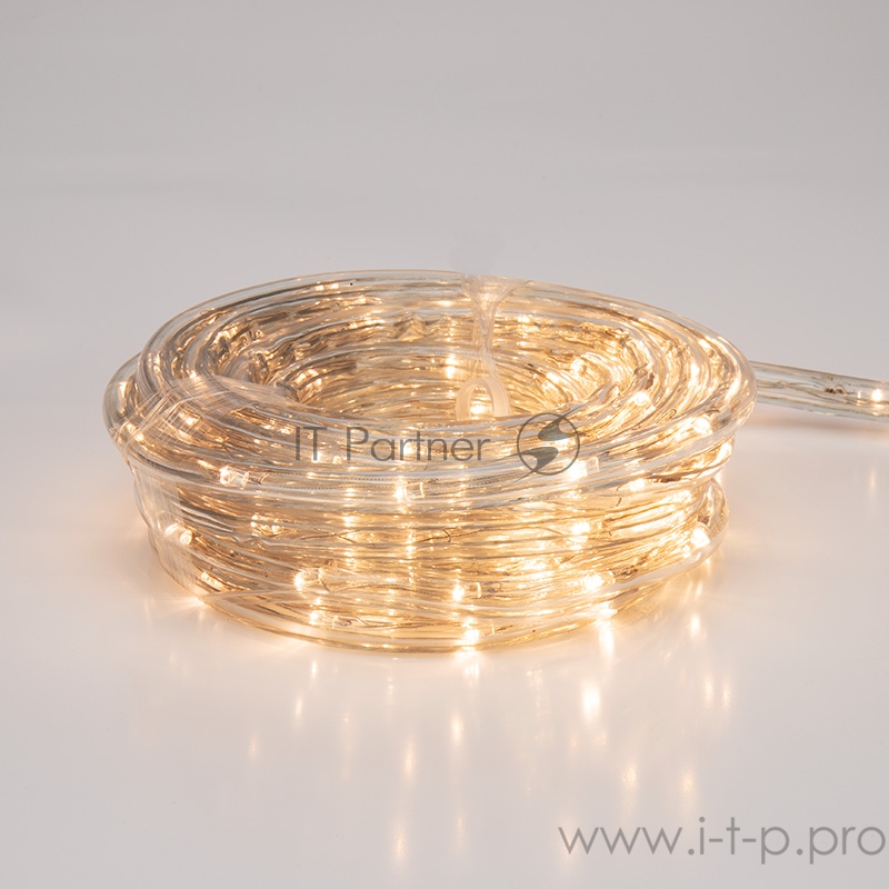 Дюралайт LED, свечение с динамикой (3W), 24 LED/м, ТЕПЛЫЙ БЕЛЫЙ, 14м