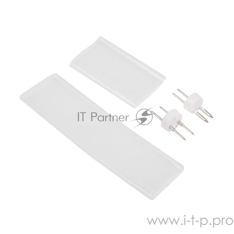 Установочный набор для дюралайта 2W ∅10мм (коннектор с иголкой, выпрямитель, заглушка), до 100м