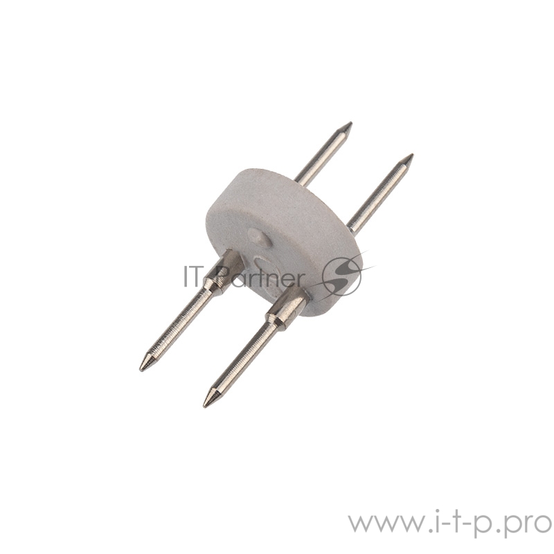 Установочный набор для дюралайта 2W ∅10мм (коннектор с иголкой, выпрямитель, заглушка), до 100м