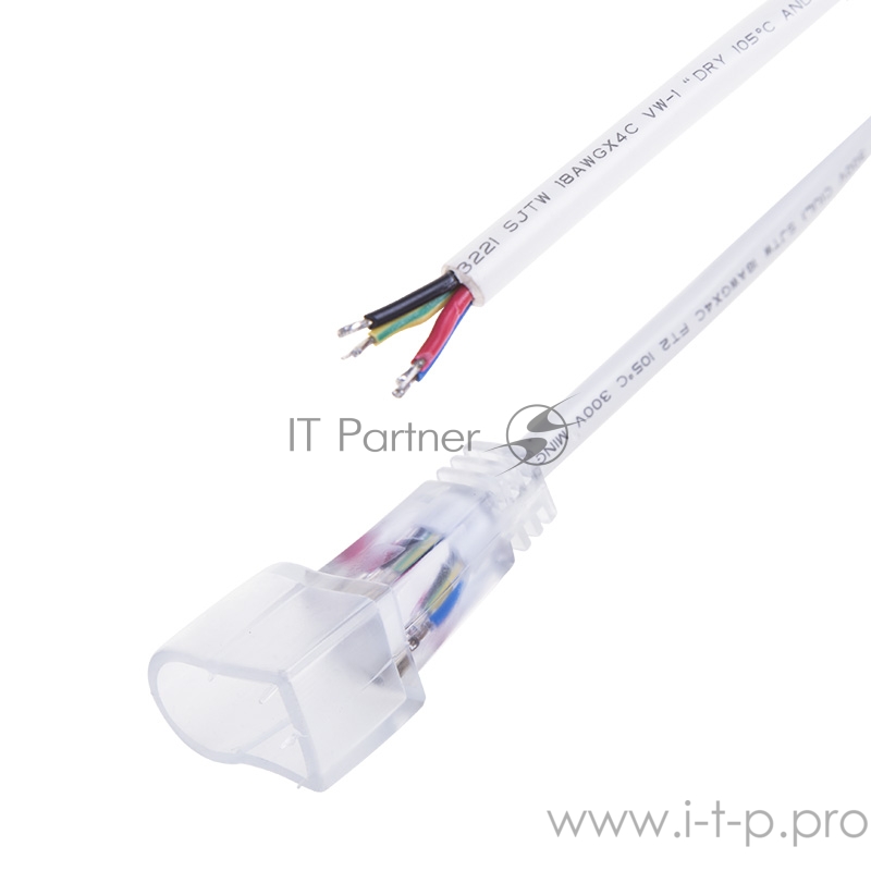 Шнур питания для Гибкого Неона 4W (4-х жильный), RGB
