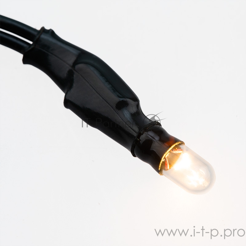 Гирлянда универсальная 20 ламп ТЕПЛЫЙ БЕЛЫЙ 1,8 метра