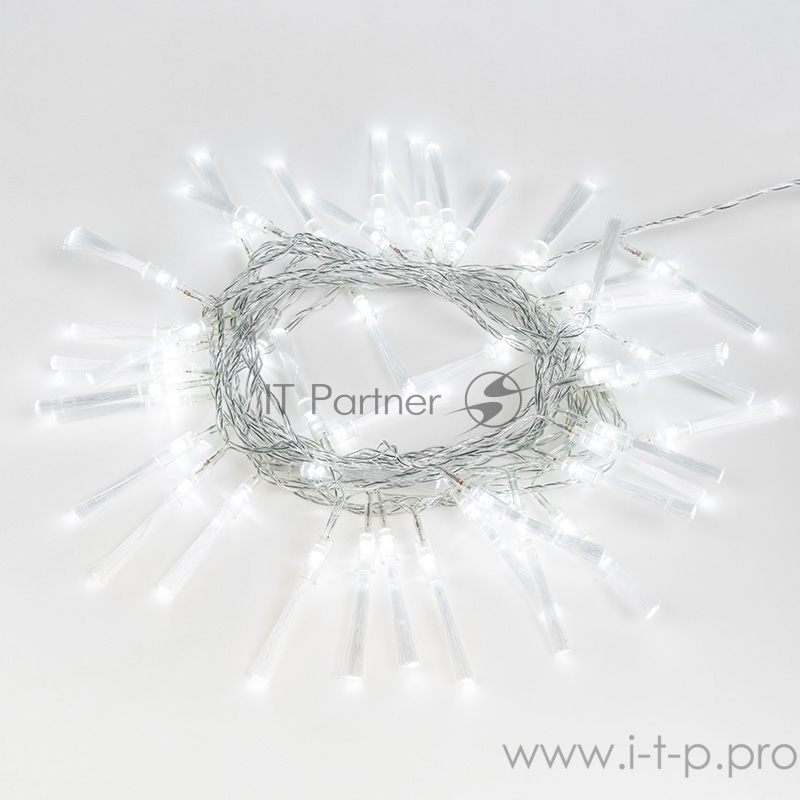 Гирлянда светодиодная Кисточки 48 LED БЕЛЫЕ 5 метров
