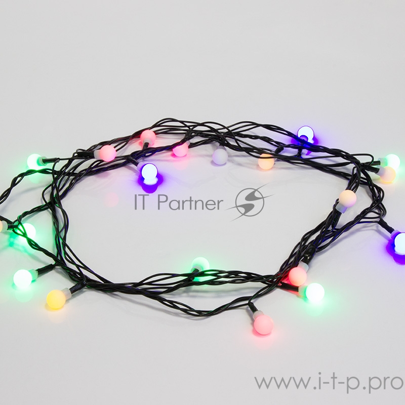 Гирлянда светодиодная Цветные Шарики 20 LED МУЛЬТИКОЛОР 2,8 метра
