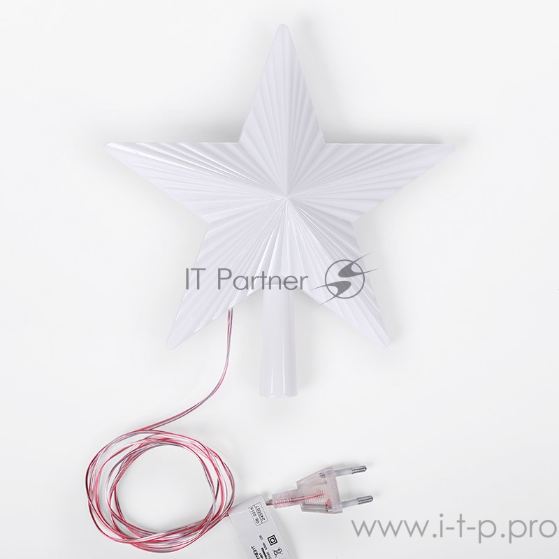 Фигура светодиодная Звезда на елку цвет: RGB, 31 LED, 22 см