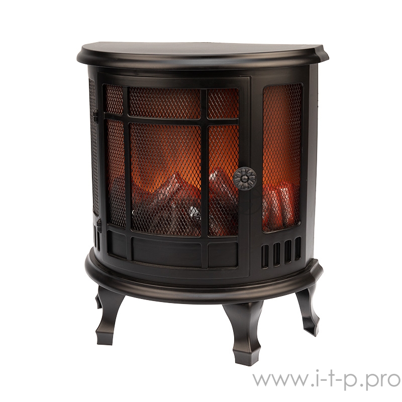 Светодиодный камин Винтаж с эффектом живого огня 30х16х35,5 см, батарейки 3хС (не в комплекте) и USB (в комплекте)