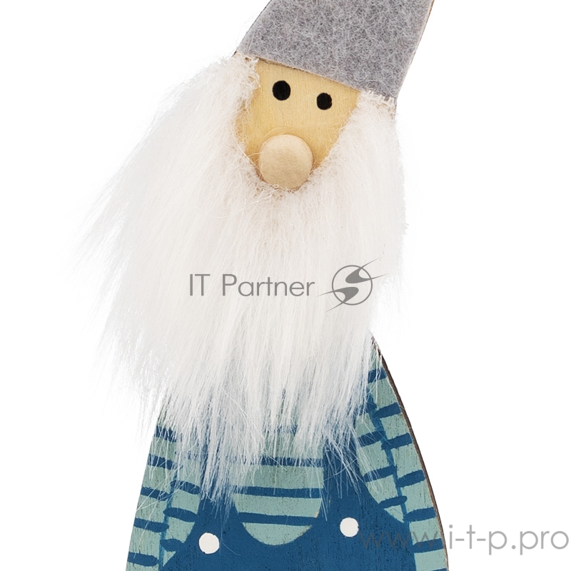 Деревянная фигурка «Гномик-бородач» 7x4,5x18 см NEON-NIGHT