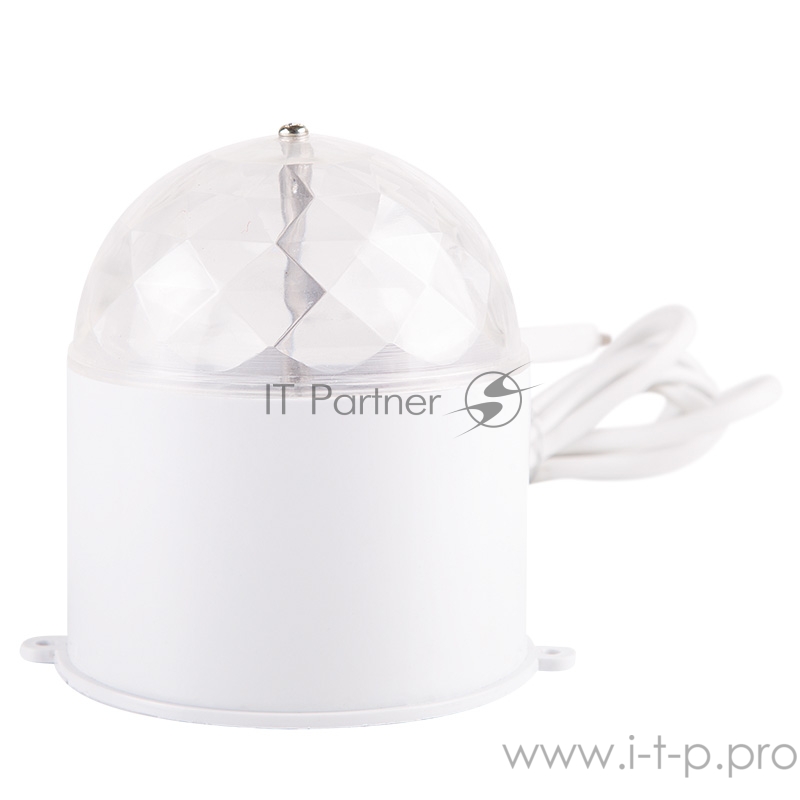 Диско-лампа светодиодная в компактном корпусе, 230 В