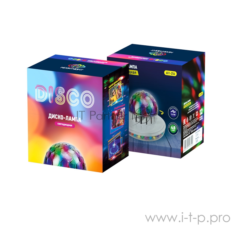 Диско-лампа «Летающая тарелка» 36LED, 230 В