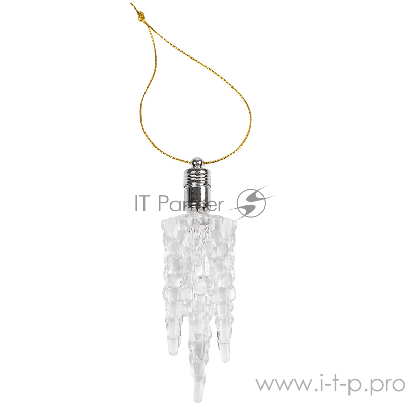 Фигурка подвесная Сосулька RGB 10*3 см