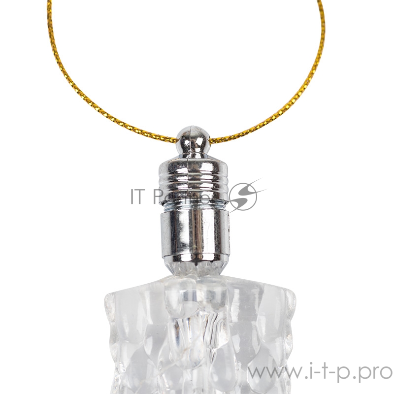 Фигурка подвесная Сосулька RGB 10*3 см