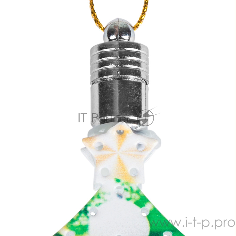 Фигурка подвесная Елочка RGB 9*6 см