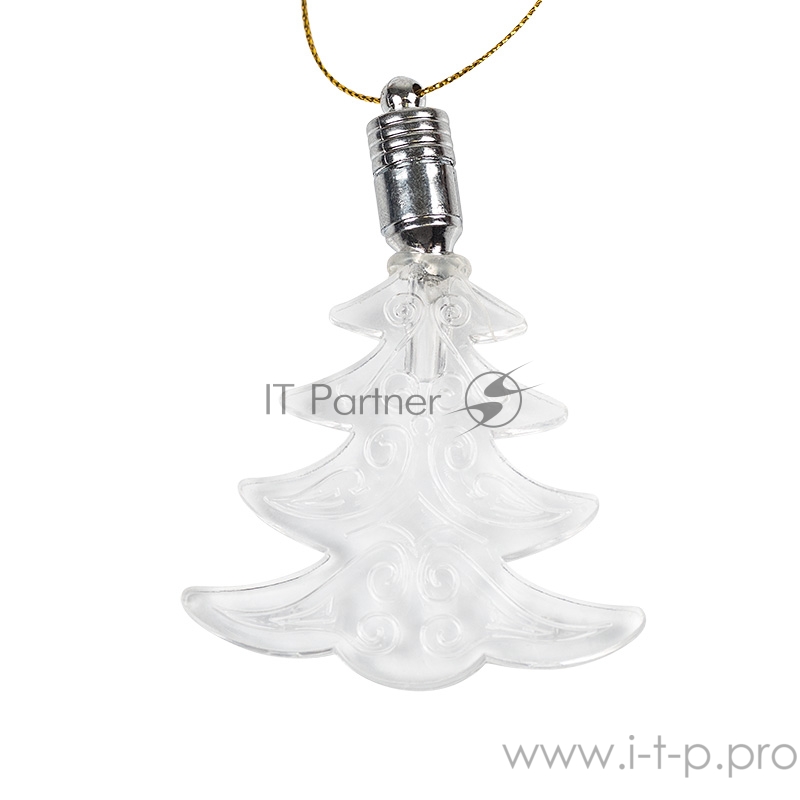 Фигурка подвесная Елочка RGB 8*6 см