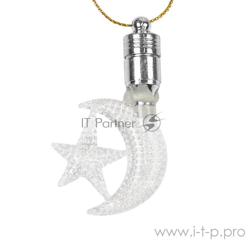 Фигурка подвесная Месяц RGB 8*5,5 см