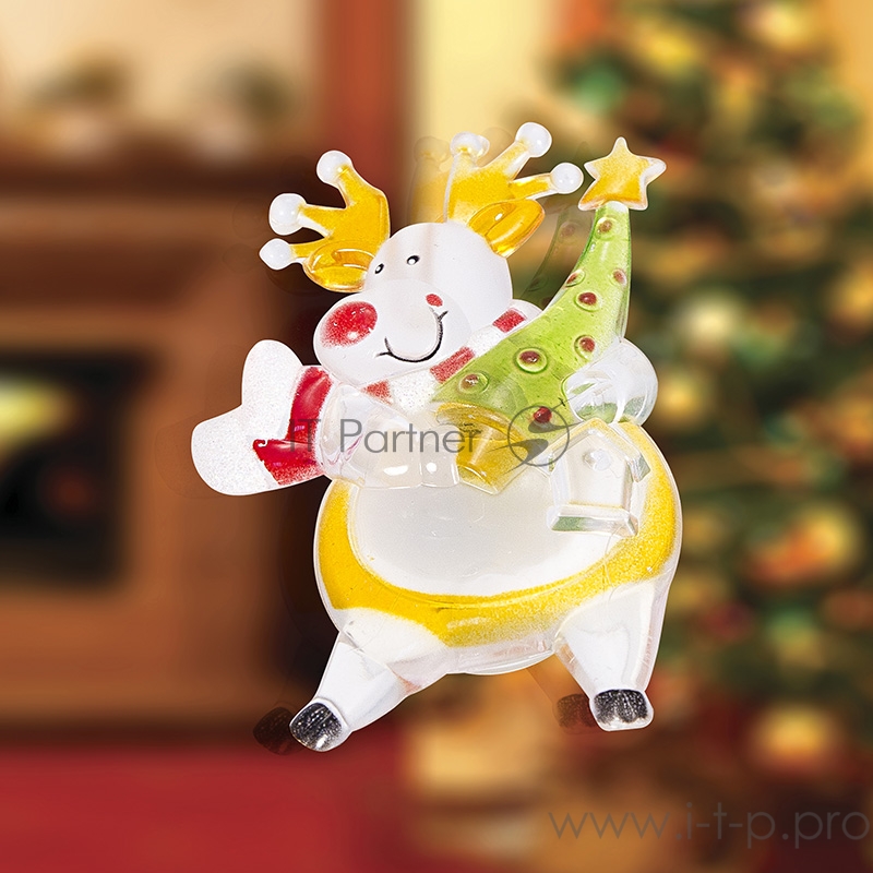 Олень RGB на присоске