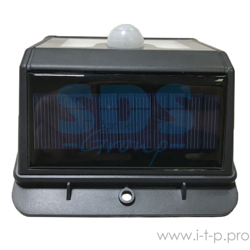 Светильник светодиодный, настенный на солнечной батарее с датчиком движения и освещенности (фотореле), 8 LED LAMPER