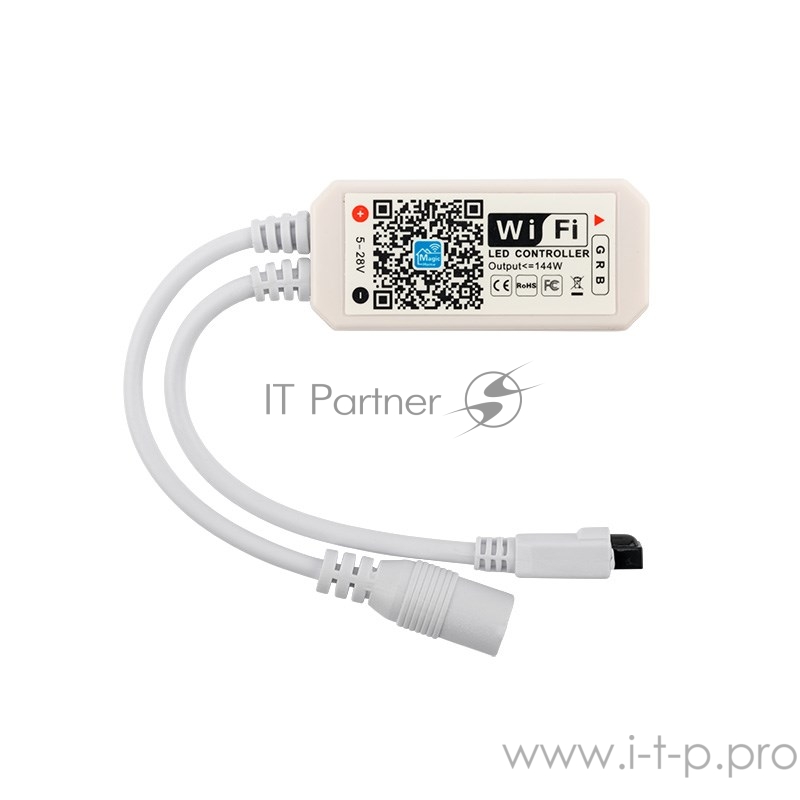 LED контроллер WI-FI 24 кнопки, 12/24 В, 144/288 Вт